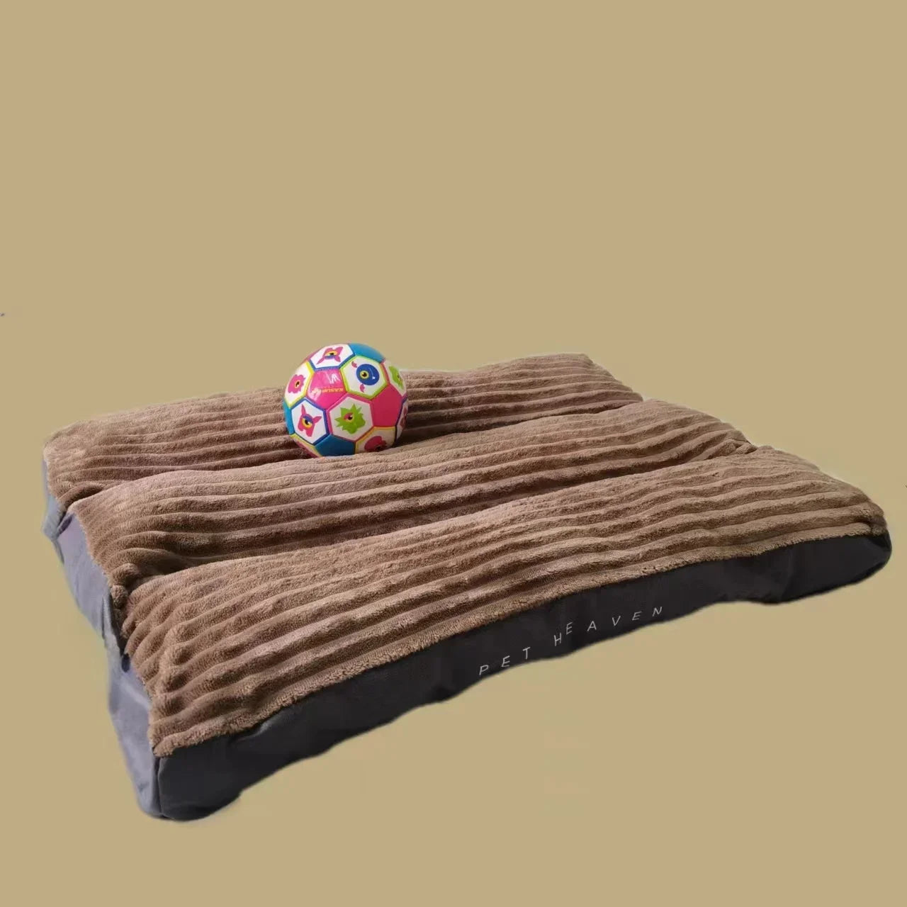 Washable Corduroy Dog Bed Cushion