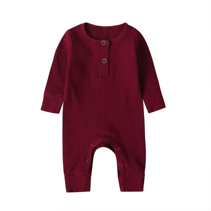 Autumn Cotton Baby Romper Jumpsuit