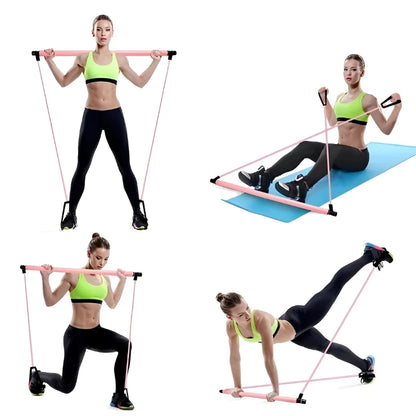 Portable Yoga Pilates Bar Set