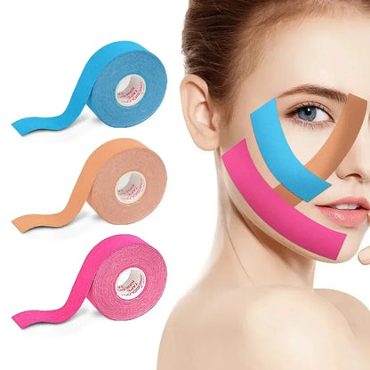 Face & Neck Kinesiology Tape