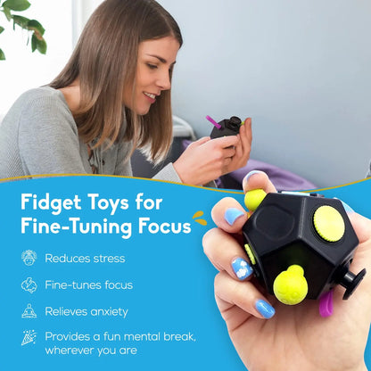 Sided Fidget Cube for Stress