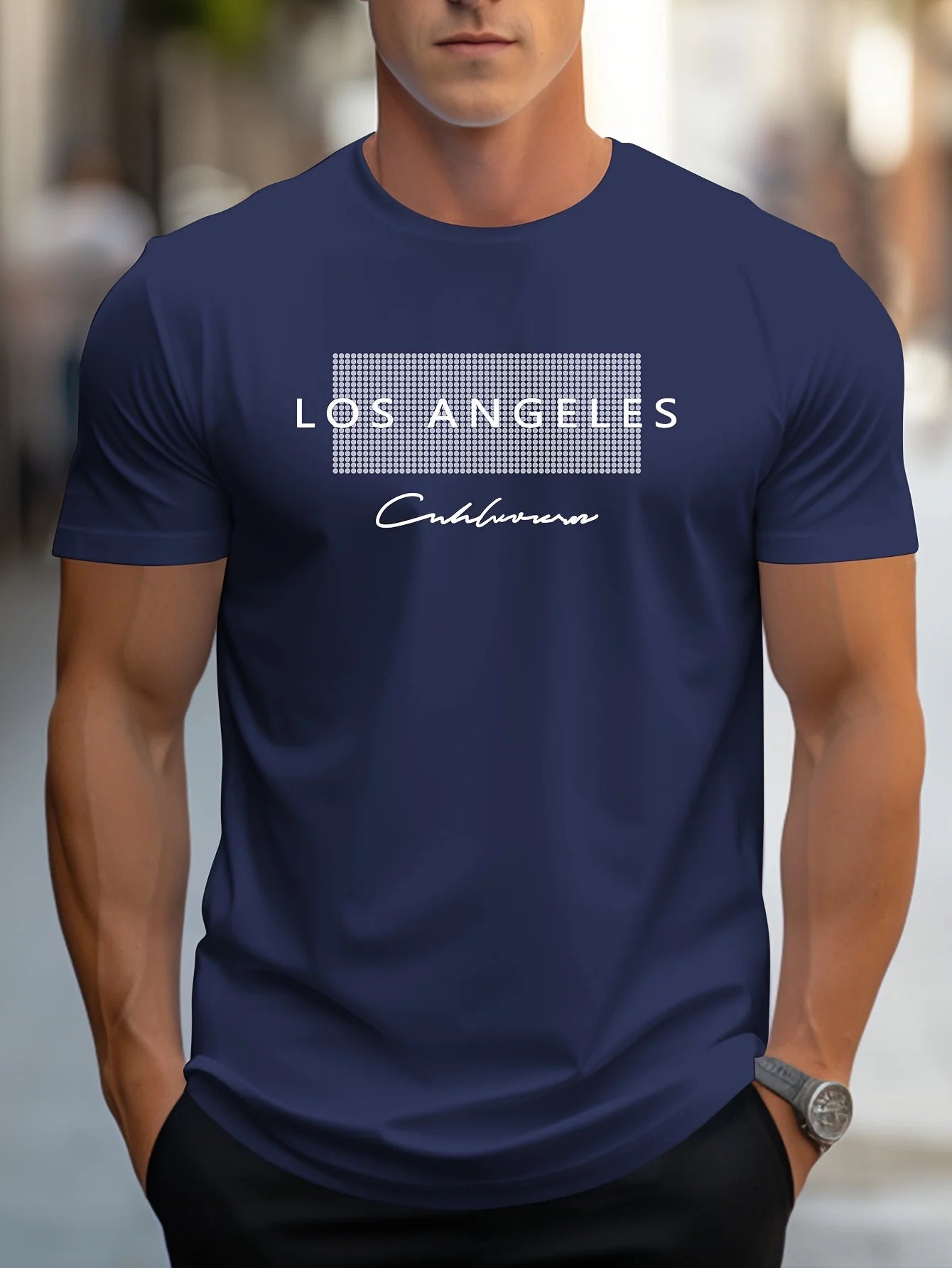 Los Angeles Graphic Cotton T-Shirt