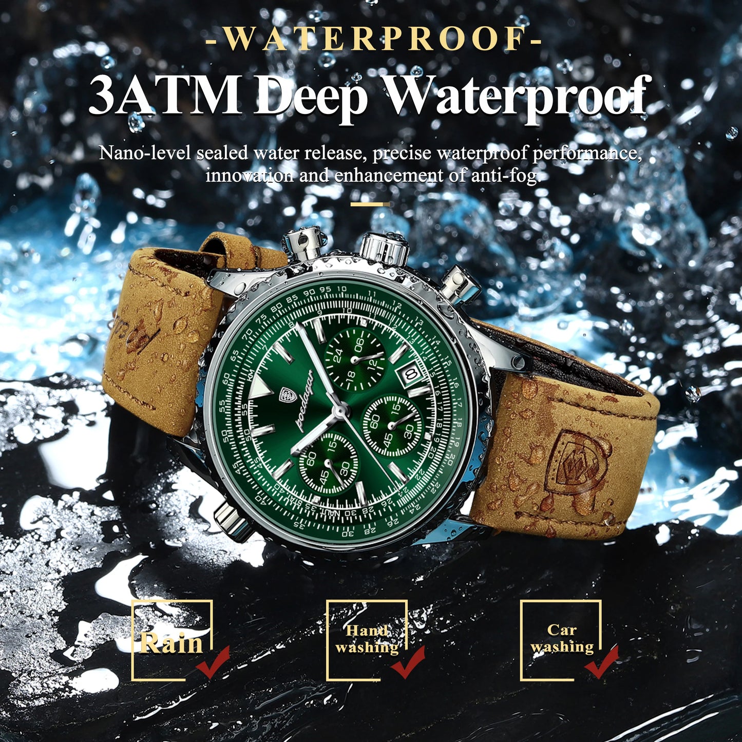 Luxury Quartz Waterproof Men's Watch