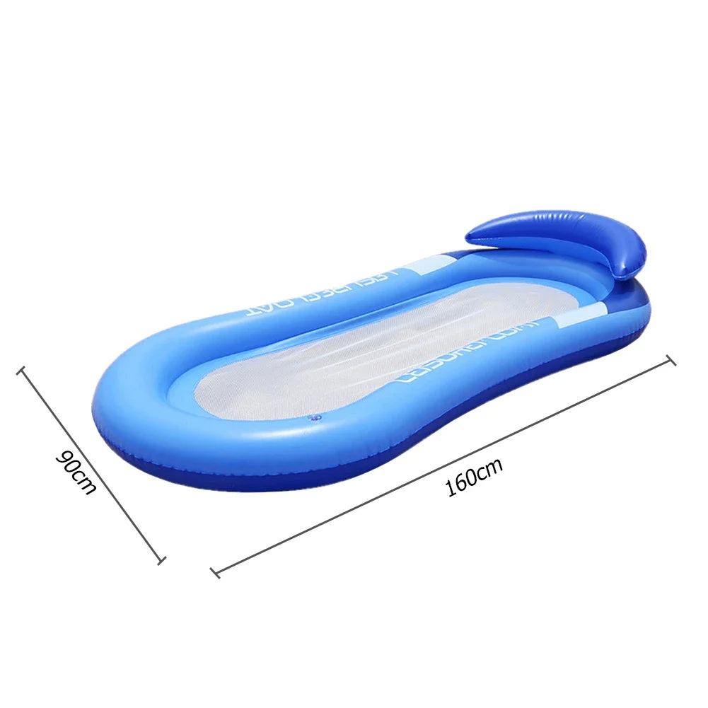 Inflatable Floating Hammock Lounge Chair