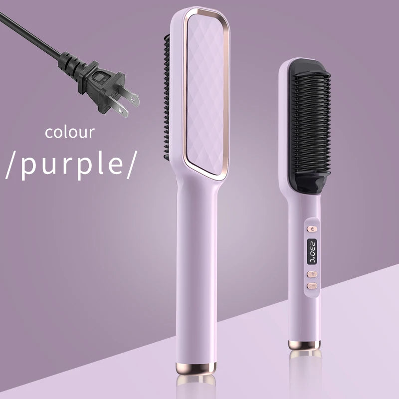 Multifunctional Electric Hair Straightener Comb