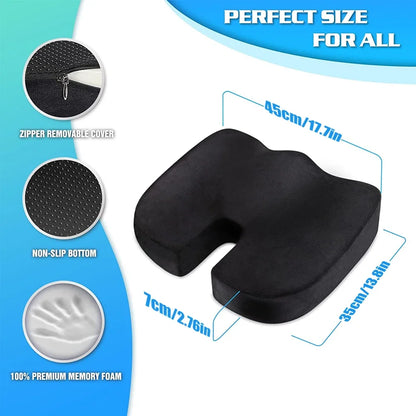 Orthopedic Memory Foam Seat Cushion