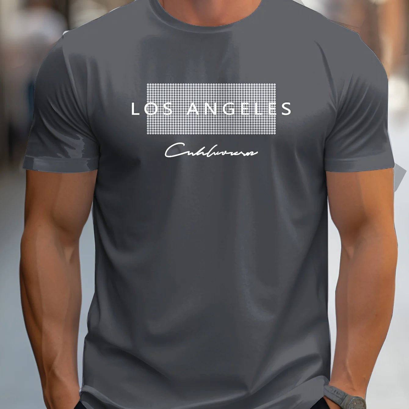 Los Angeles Graphic Cotton T-Shirt