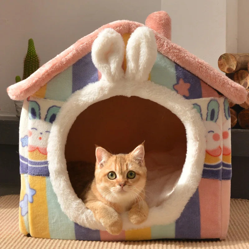 Foldable Washable Pet House