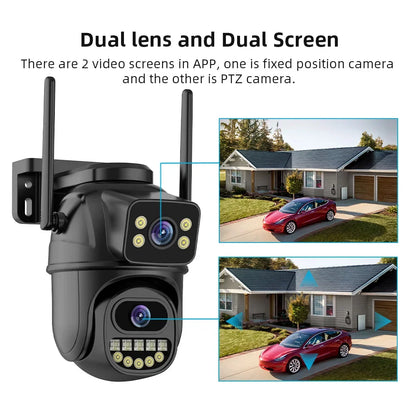 4K WiFi PTZ Surveillance Camera