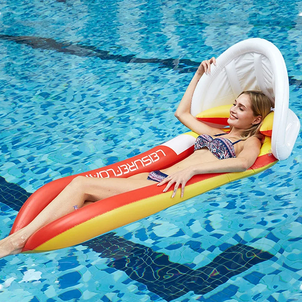 Inflatable Floating Hammock Lounge Chair