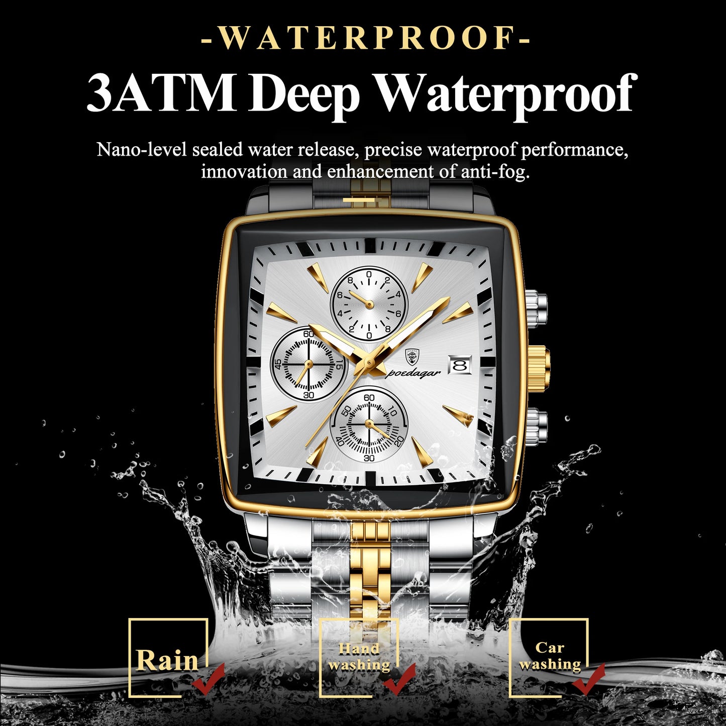 Luxury Waterproof Quartz Men's Watch