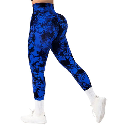 Tie-Dye Scrunch Butt Workout Leggings