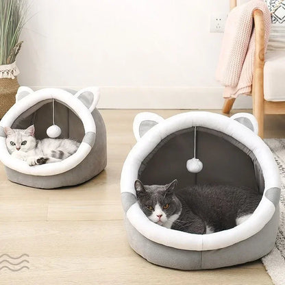 Cozy Round Cat Bed House