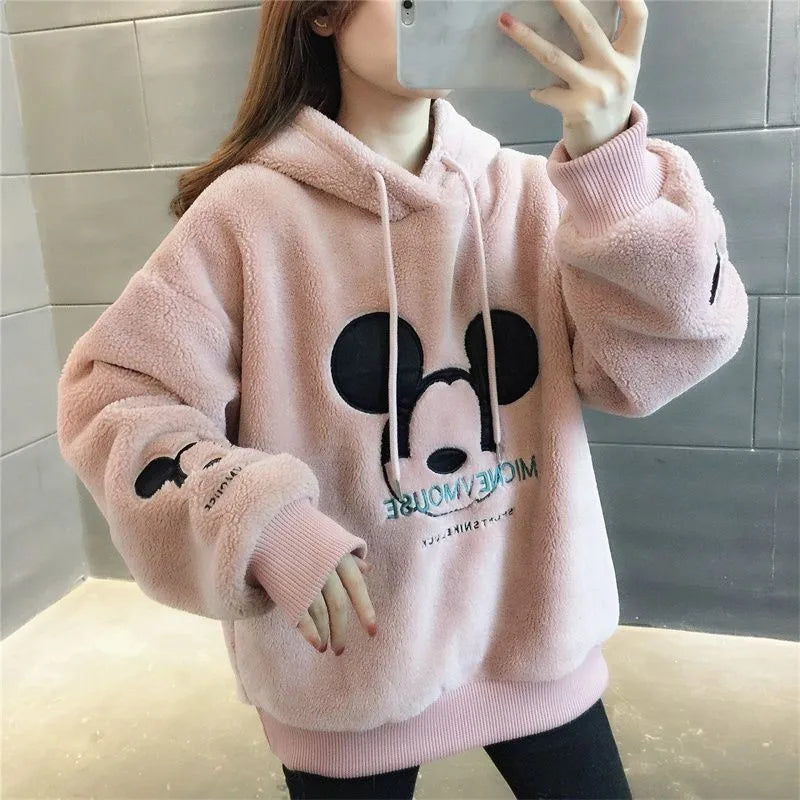 Disney Mickey Minnie Mouse Hoodie