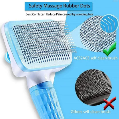 Pet Hair Remover Grooming Brush