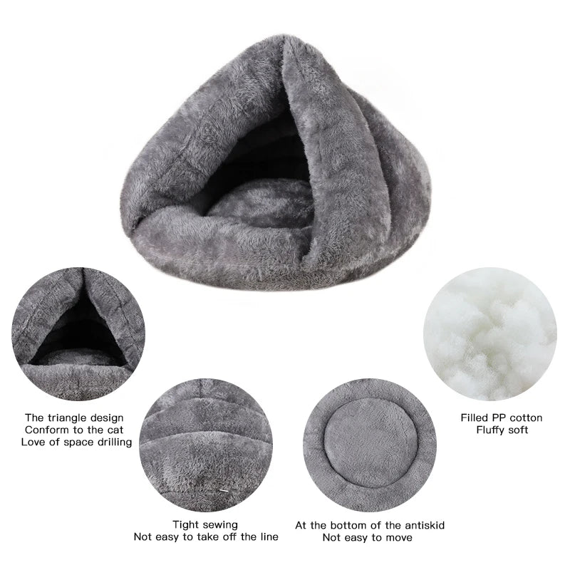 Washable Plush Dog Bed Sofa