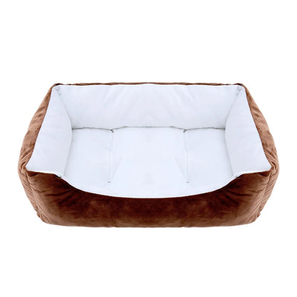 Plush Square Pet Sofa Bed