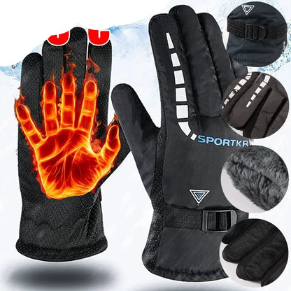 Winter Thermal Waterproof Cycling Gloves