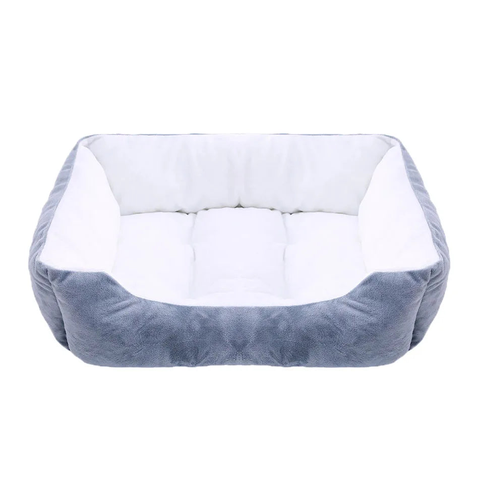 Plush Square Pet Sofa Bed