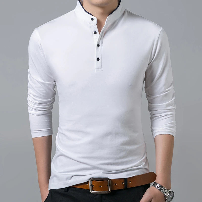 Men's Business Casual Polo Shirt