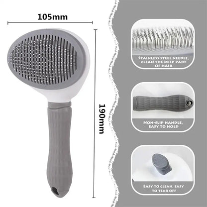 Automatic Pet Hair Removal Comb