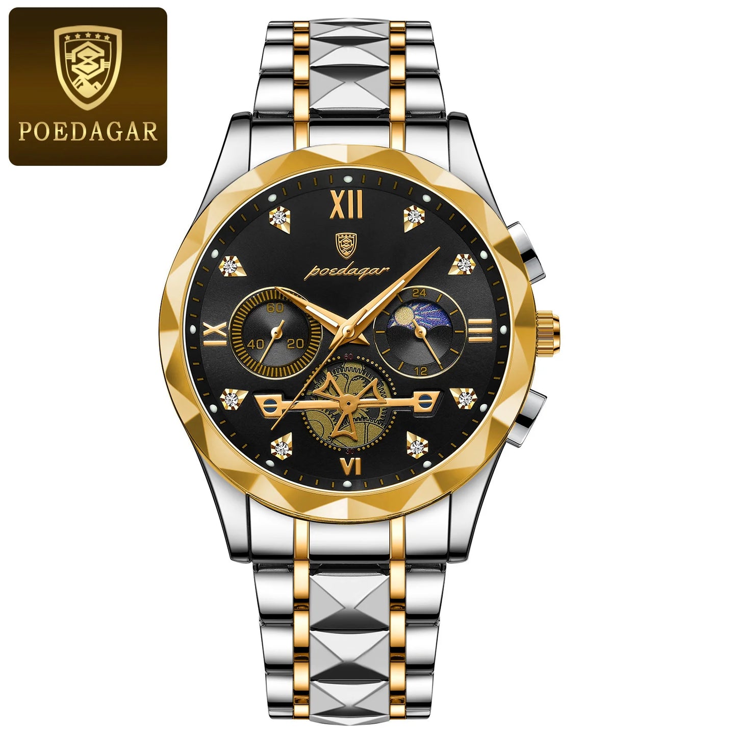 Luxury Waterproof Chronograph Men's Watch