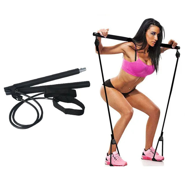 Portable Yoga Pilates Resistance Bar