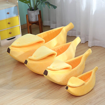 Banana Shaped Cozy Pet Bedding