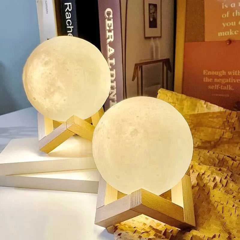 Galaxy Moon Planet Lamp Decor