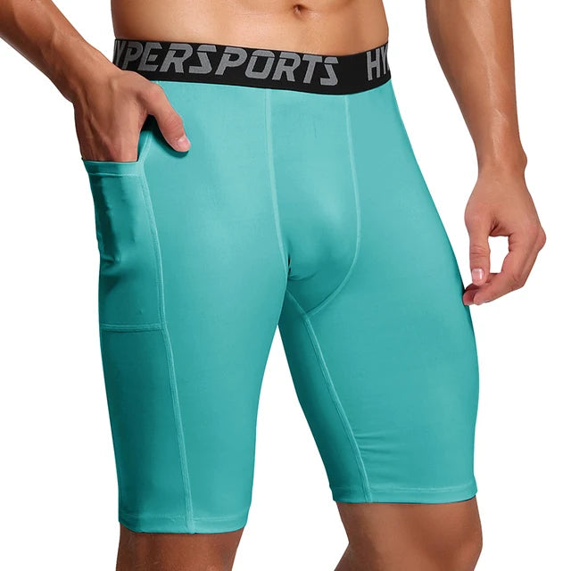 Men's Compression Training Shorts for Fitness