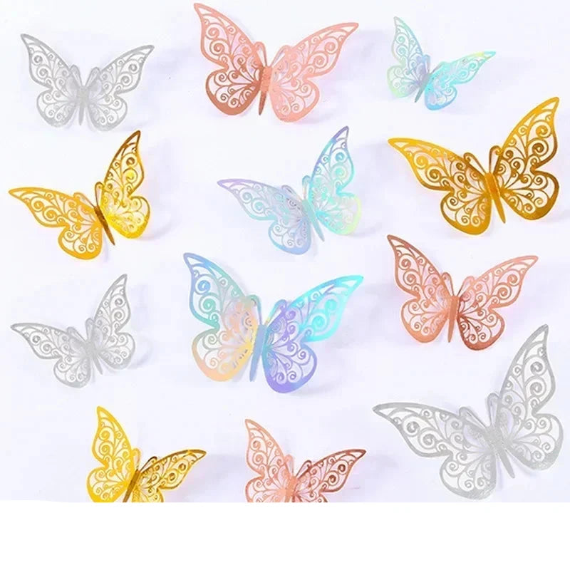 3D Butterfly Wall Stickers