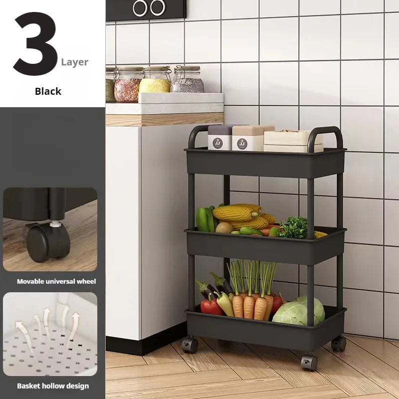 Multi-layer Movable Storage Rack