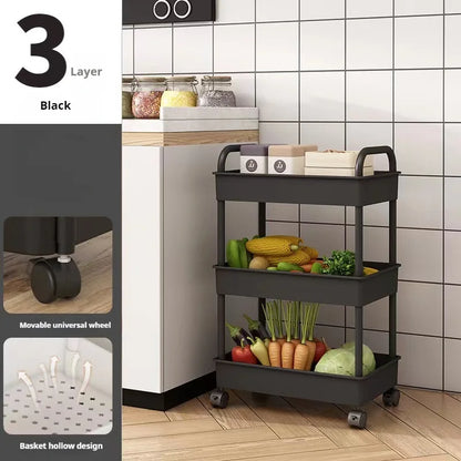 Multi-layer Movable Storage Rack