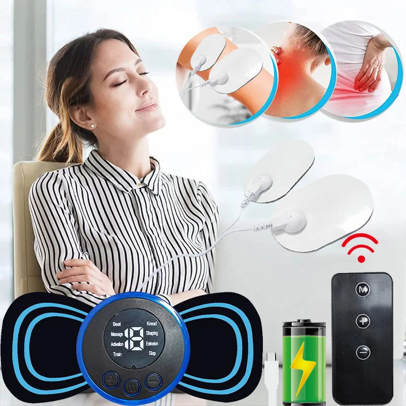 Portable Electric Neck Massager Patch