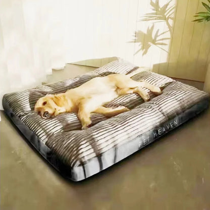 Washable Corduroy Dog Bed Cushion