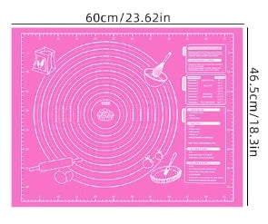 Silicone Kneading Dough Mat Set