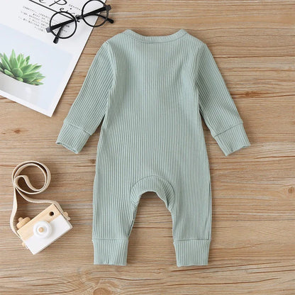 Autumn Cotton Baby Romper Jumpsuit