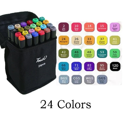 Double-Headed Art Marker Set