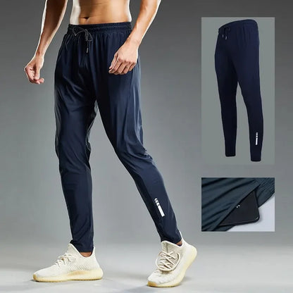 Elastic Men’s Running Sweatpants Fitness