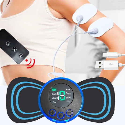 Portable Electric Neck Massager Patch