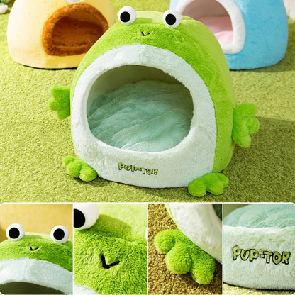 Cozy Plush Cat Bed Tent