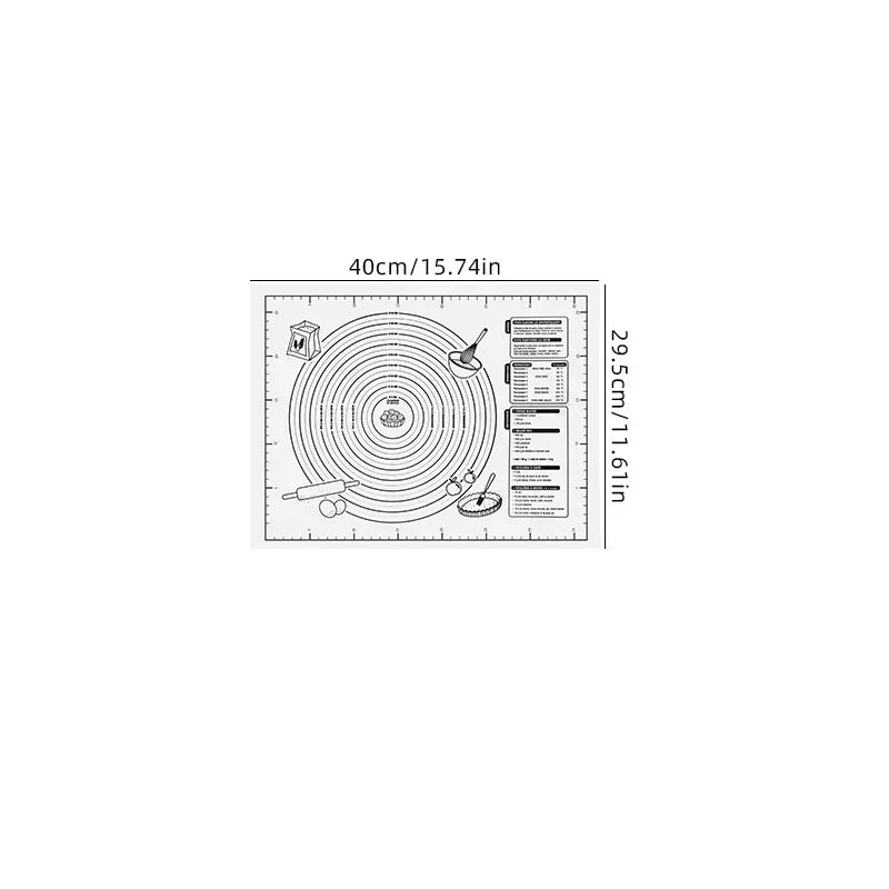 Non-Slip Silicone Baking Mat