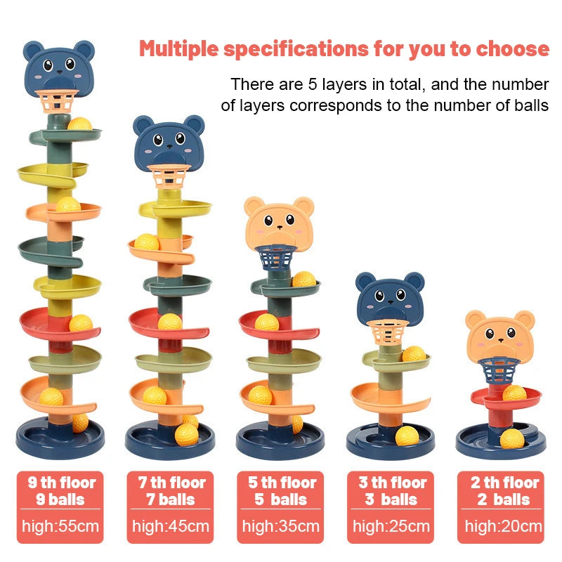 Montessori Baby Stacking Tower