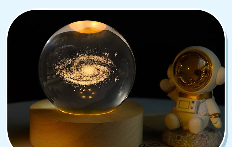 Galaxy Crystal Ball Home Decor