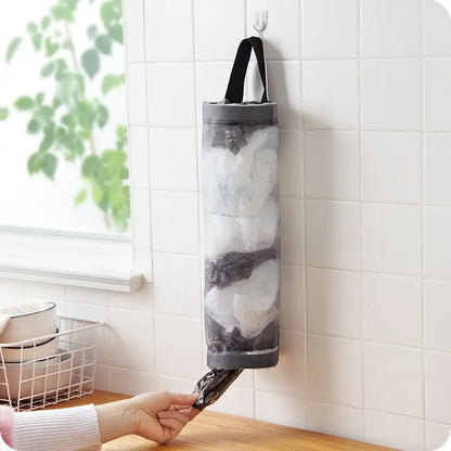 Grey Mesh Sundries Storage Bag