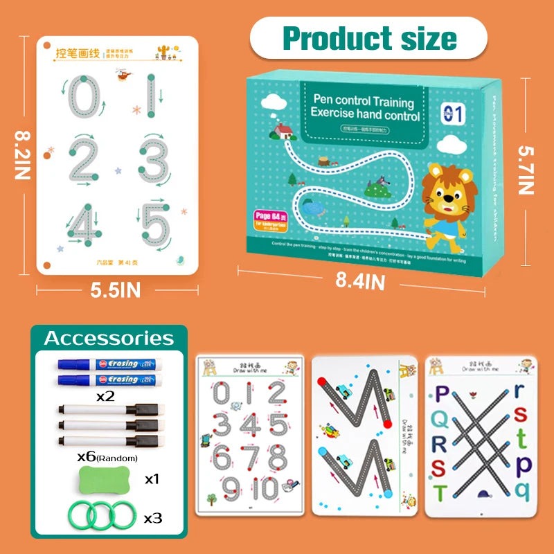 Montessori Drawing & Math Toy