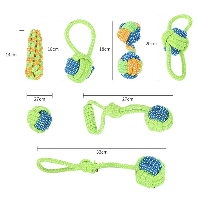 Interactive Cotton Rope Dog Toy