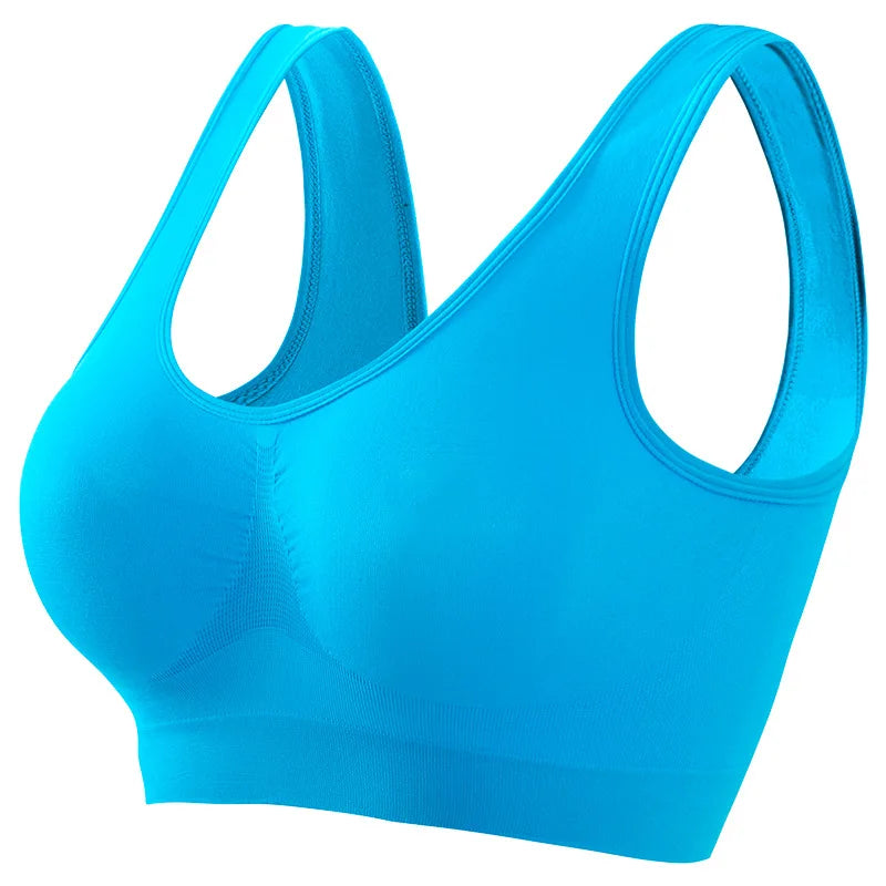 Seamless Push-Up Sports Bra