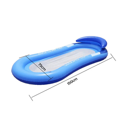 Inflatable Floating Hammock Lounge Chair