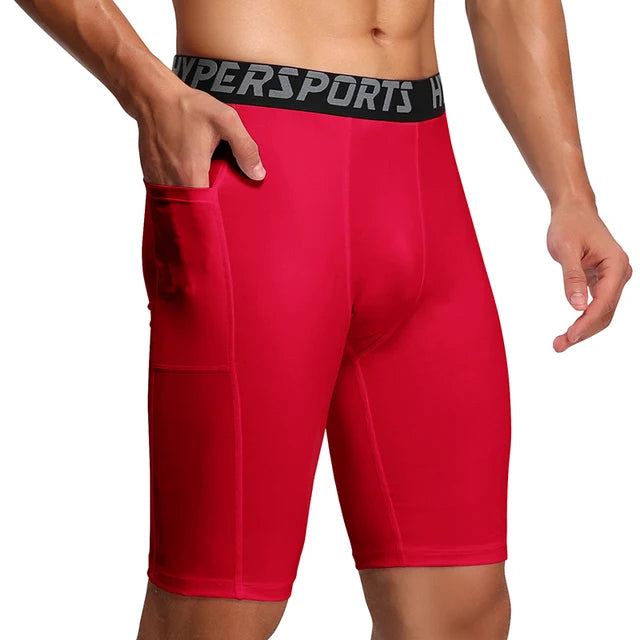 Men's Compression Training Shorts for Fitness